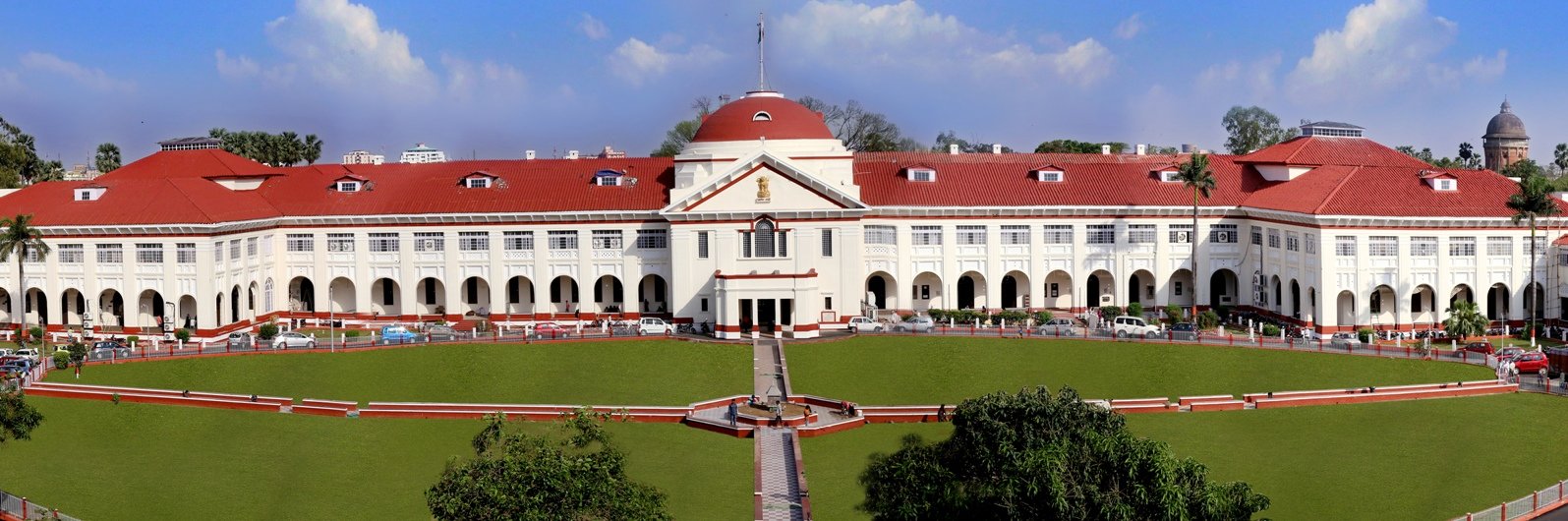 Official panoramic view of the Patna High Court building